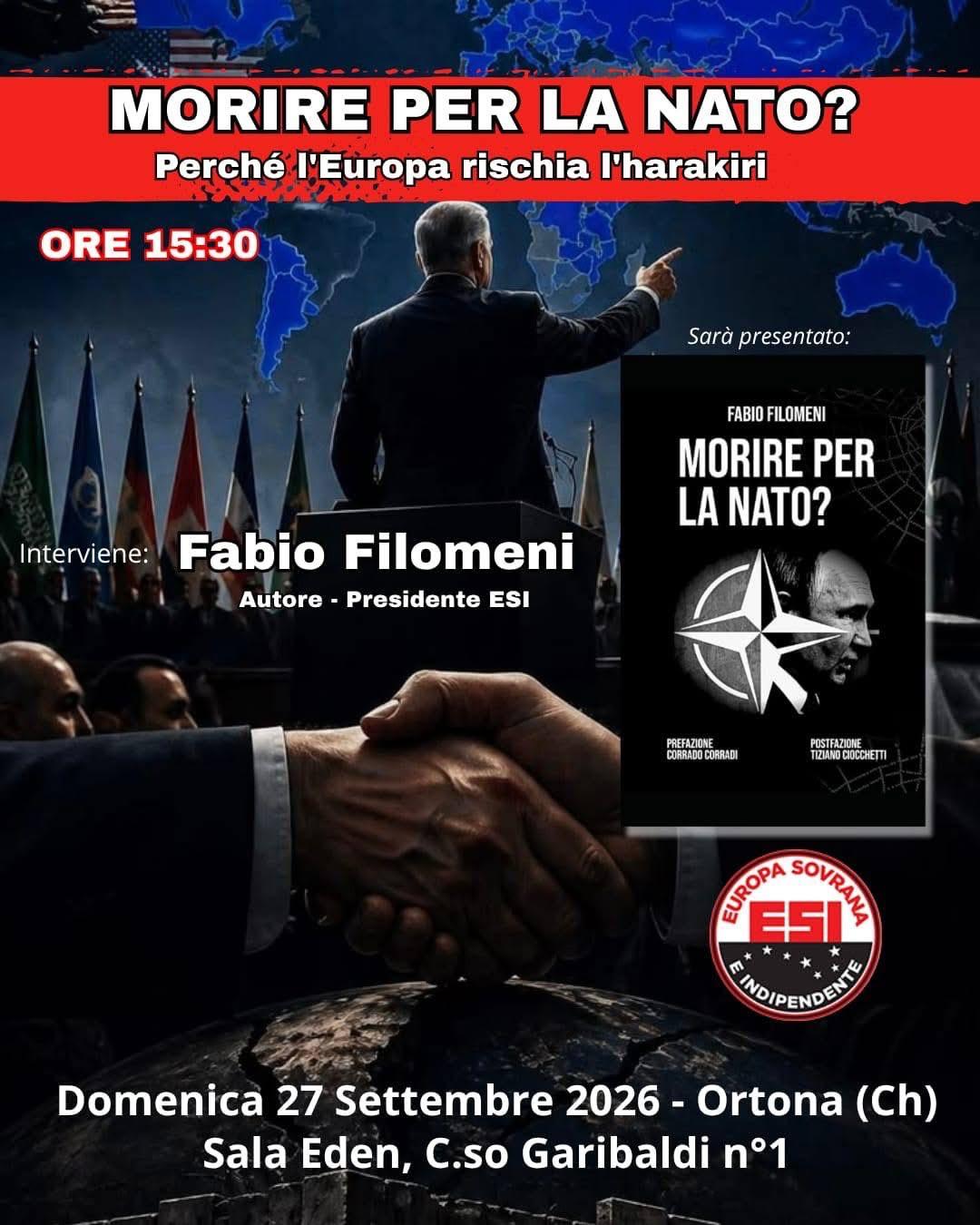 Morire per la NATO? | Europa Sovrana e Indipendente E.S.I.