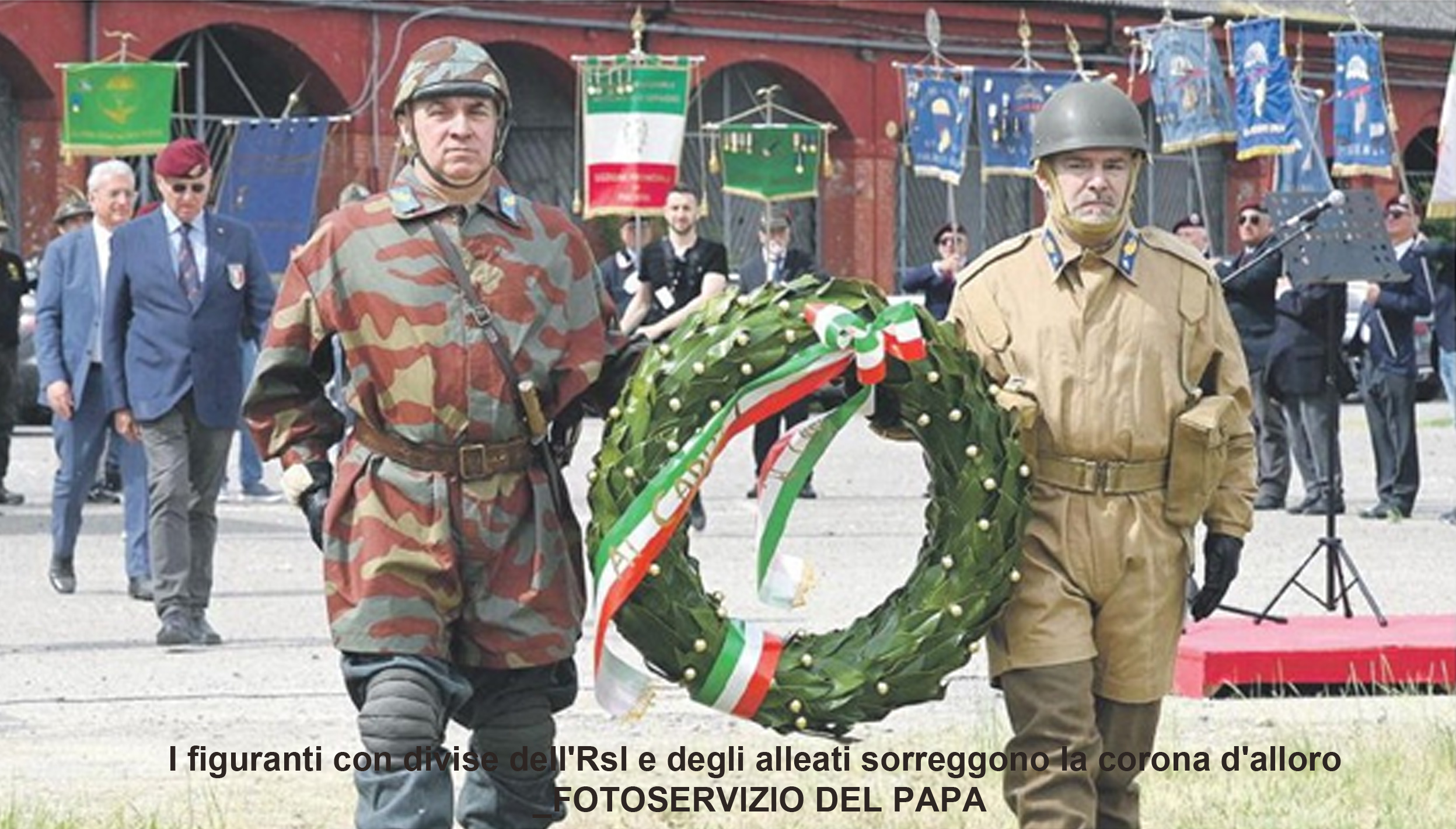 commemorazione dell'abbraccio sul Po | Europa Sovrana e Indipendente